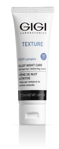 Relief Night Care түнкү креми — GIGI Texture, 50 мл